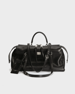 Czarna skórzana torba Vittoria - Image #0