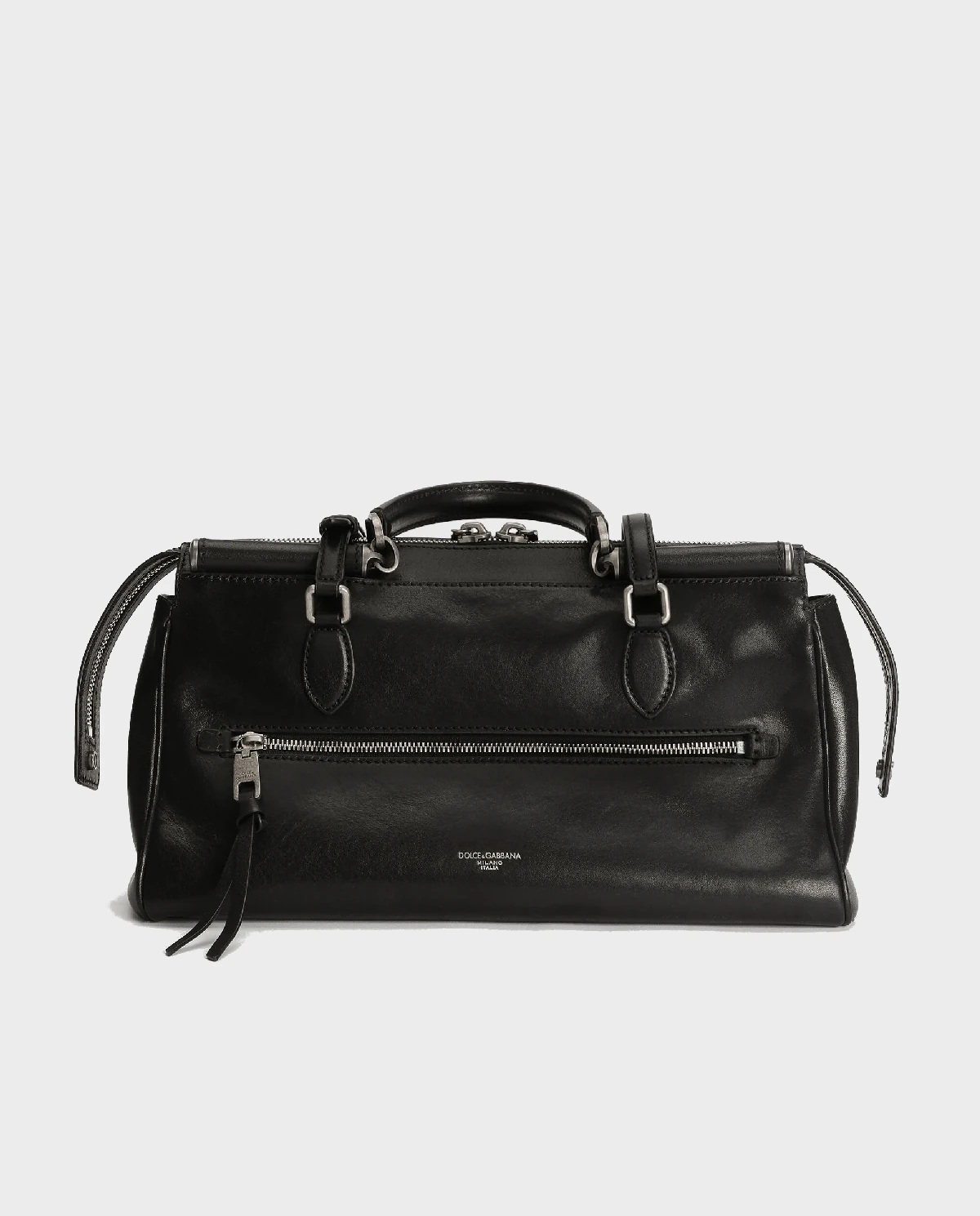 Czarna skórzana torba Vittoria - Image #5