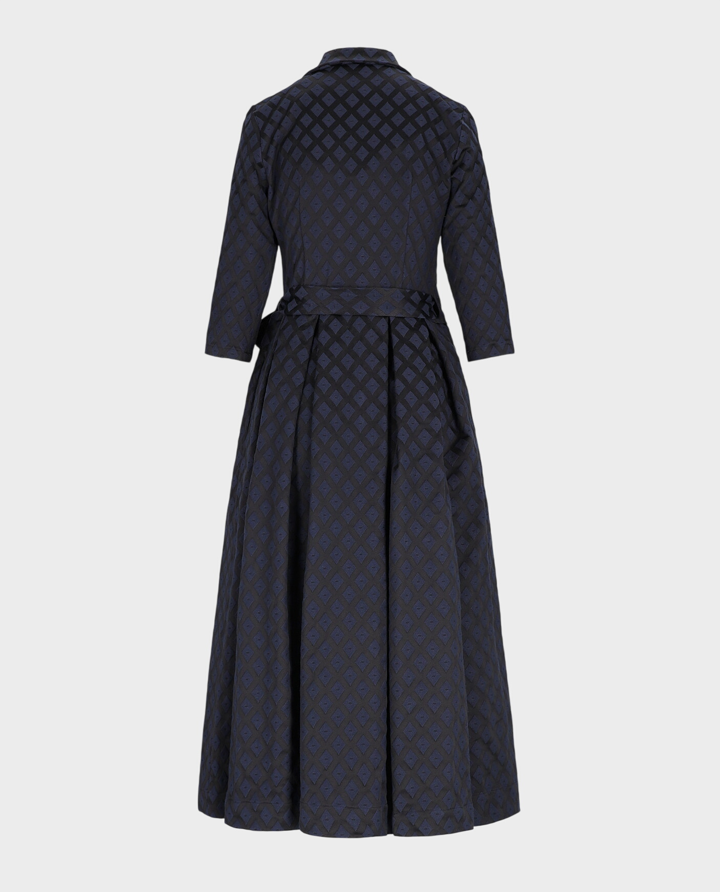 Granatowo-czarna sukienka Kaori - Image #1