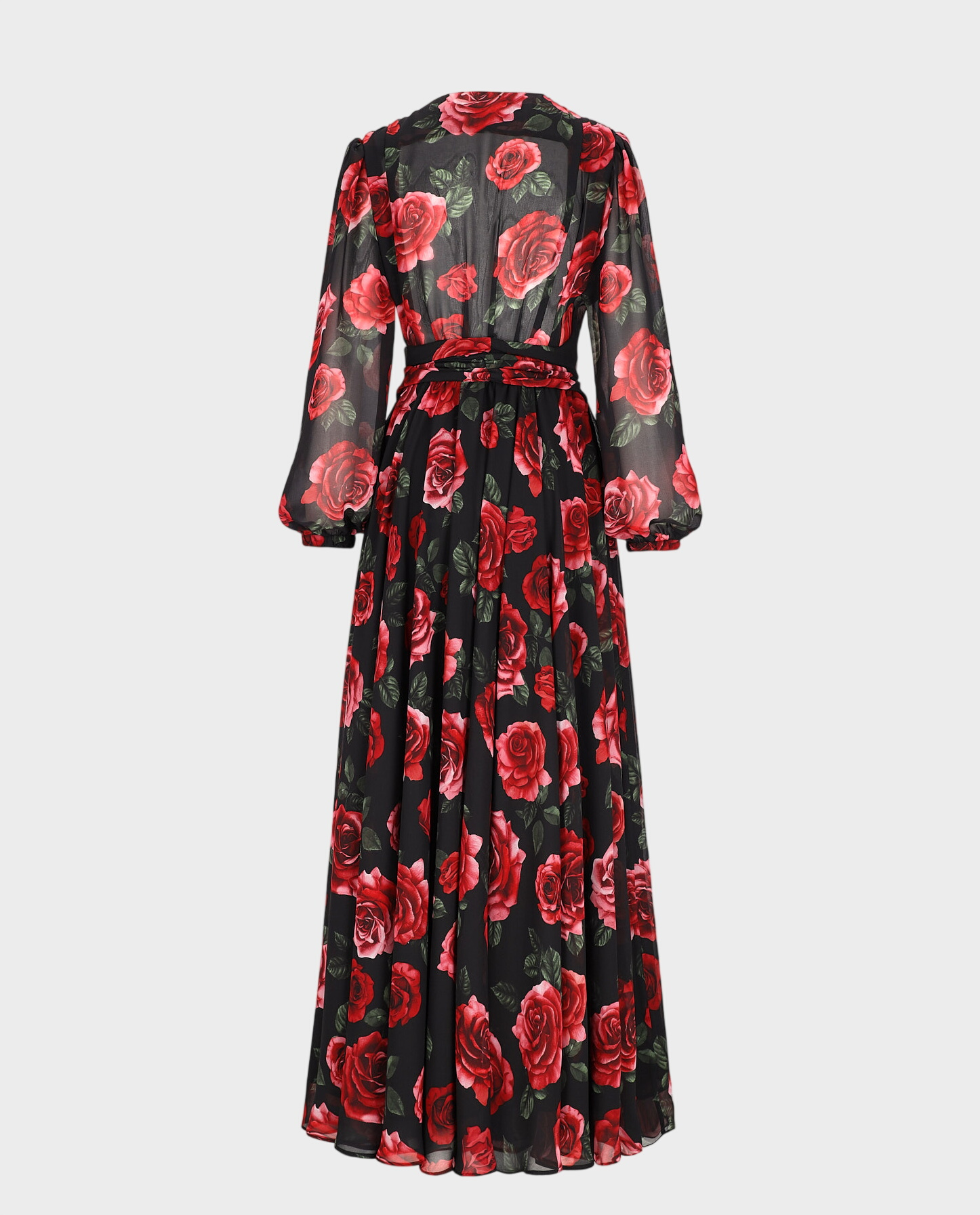 Maxi sukienka w kwiaty Gosza - Image #1