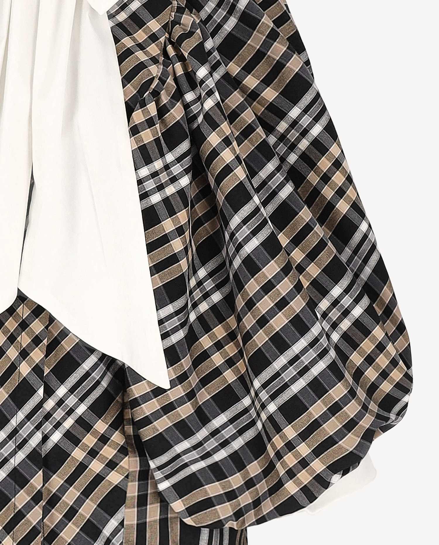 Koszula w kratę z kokardą Bosca - Image #2