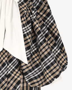 Koszula w kratę z kokardą Bosca - Image #2