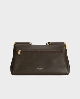 Brązowa skórzana torebka My Sicily - Image #3