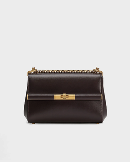 Burgundowa skórzana torebka Marlene Mini - Image #0