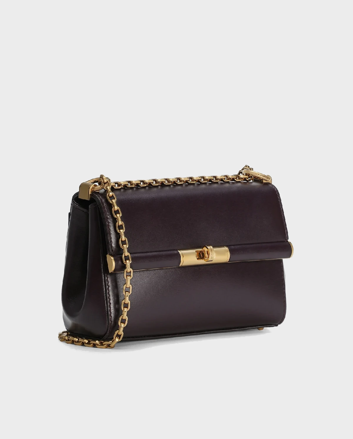 Burgundowa skórzana torebka Marlene Mini - Image #2