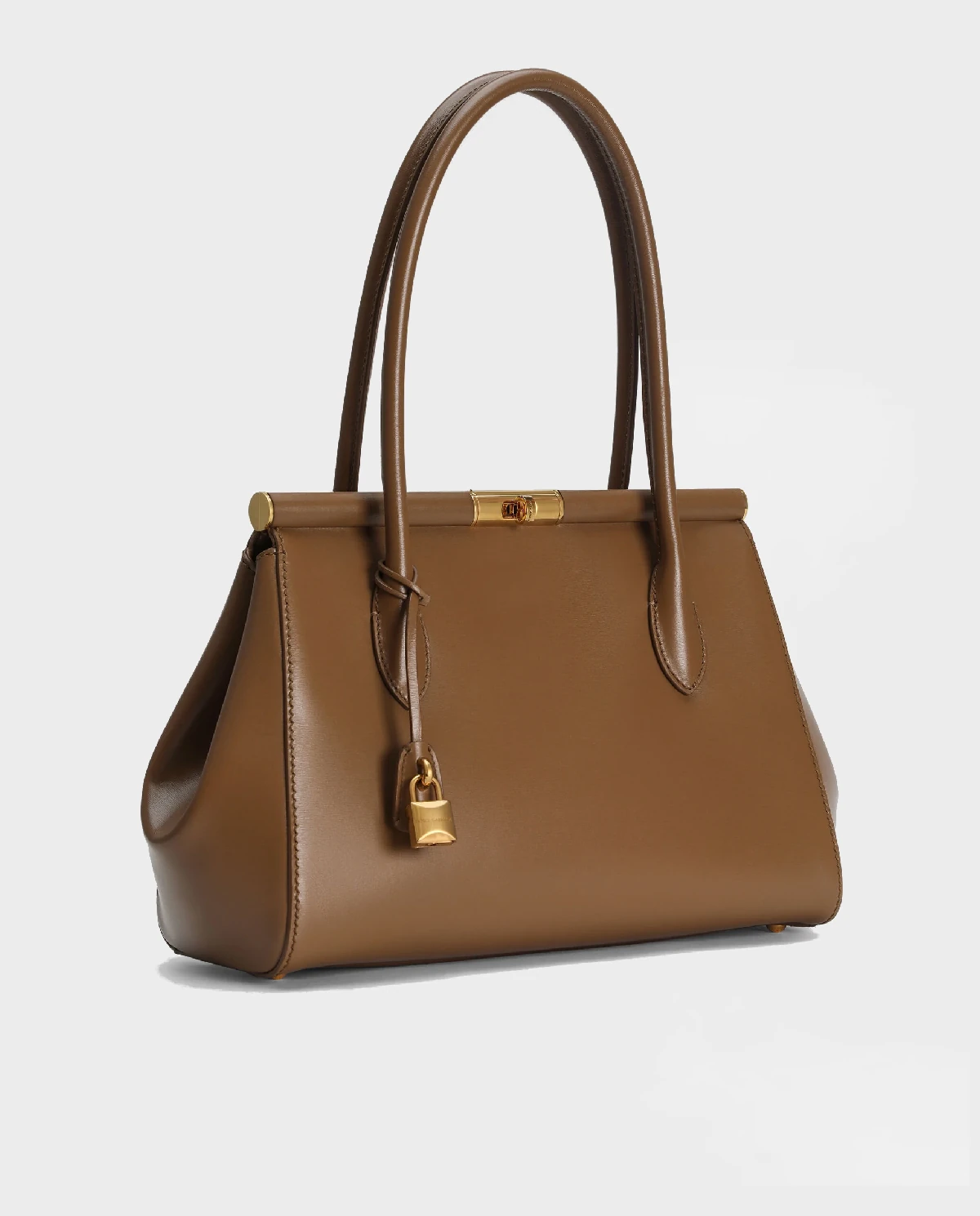 Brązowa skórzana torba Marlene - Image #3