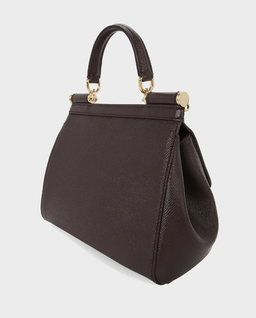 Burgundowa torebka Sicily Medium - Image #6