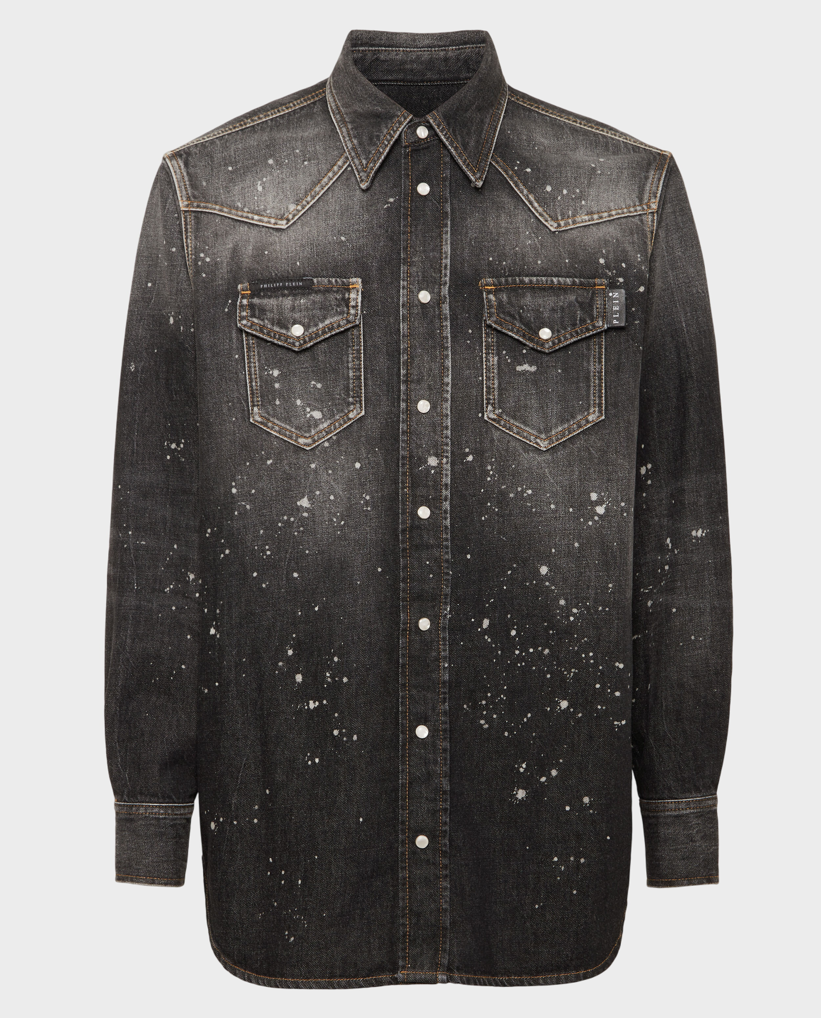 Jeansowa koszula oversize - Image #1