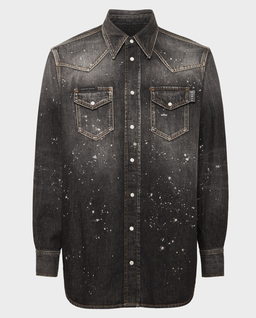 Jeansowa koszula oversize - Image #1