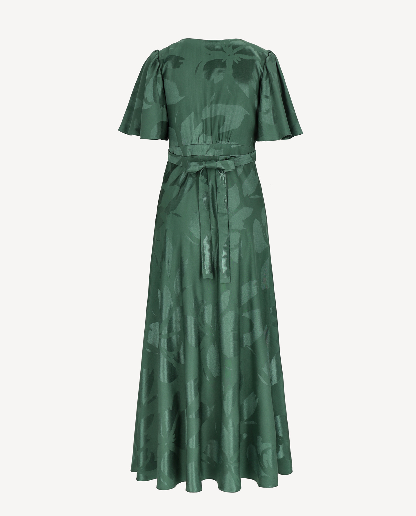 Zielona sukienka z wiskozy Sylvi - Image #4