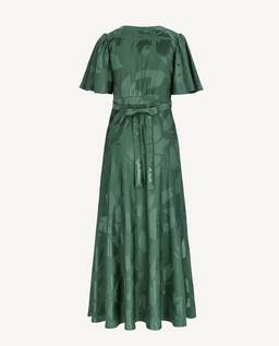 Zielona sukienka z wiskozy Sylvi - Image #4