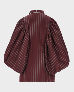 Bordowa koszula z kokardą Bosca - Image #1