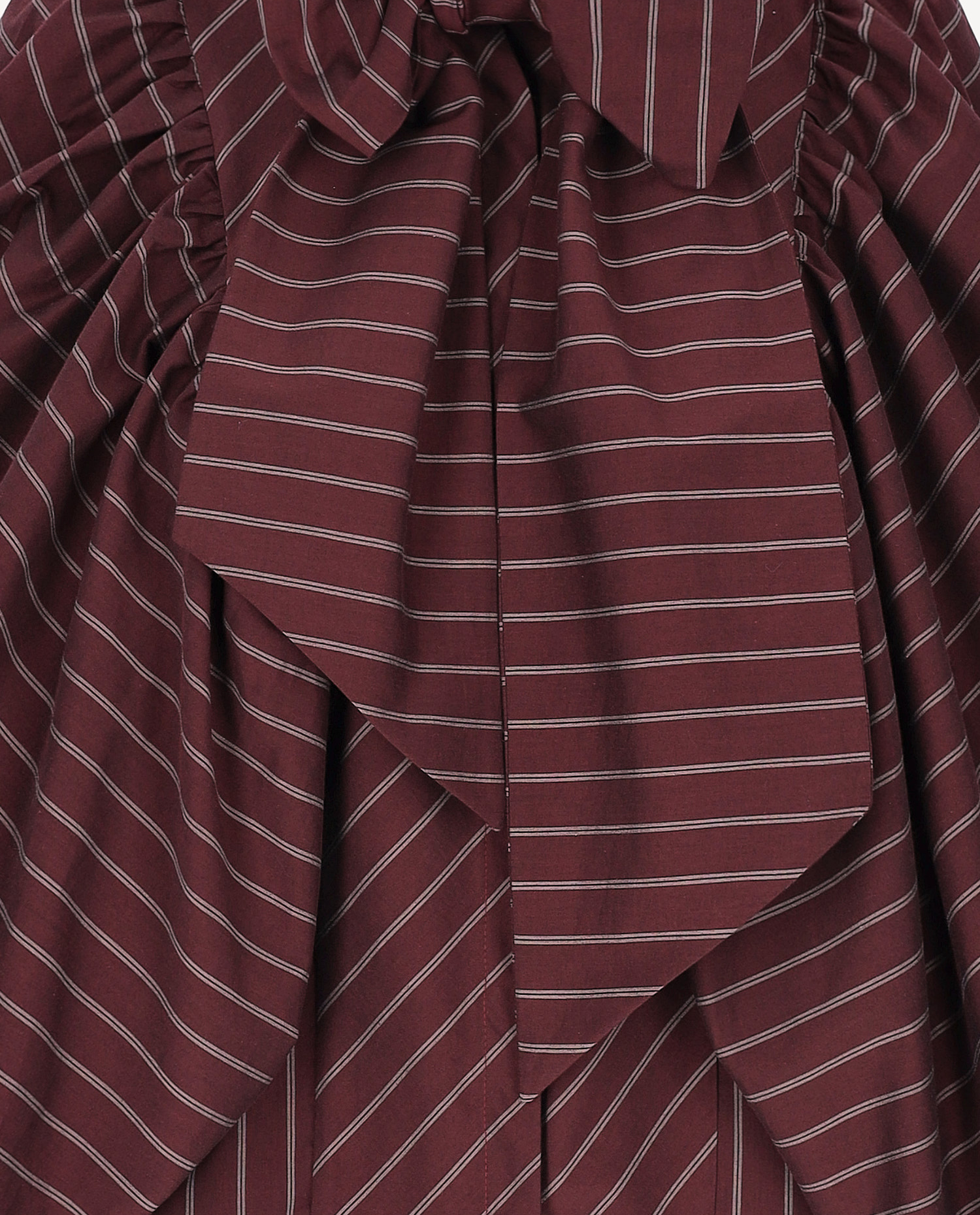 Bordowa koszula z kokardą Bosca - Image #2