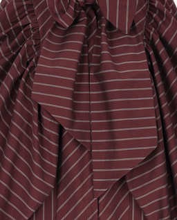 Bordowa koszula z kokardą Bosca - Image #2