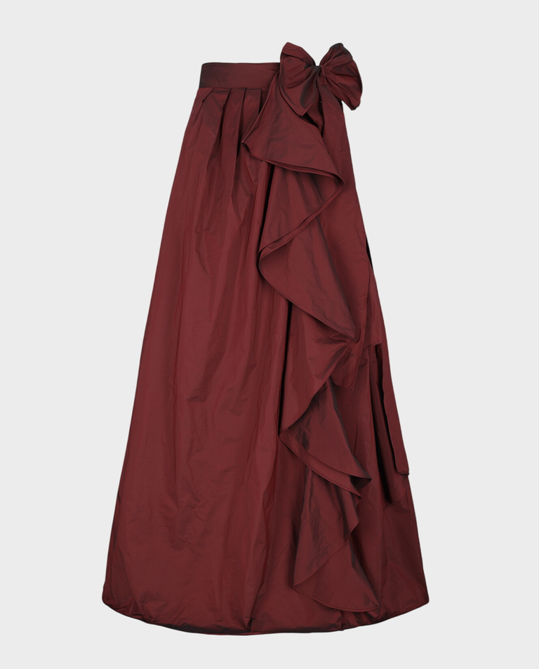 Bordowa spódnica Jonson