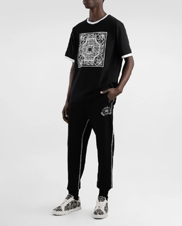 Czarne spodnie dresowe z logo - Image #2