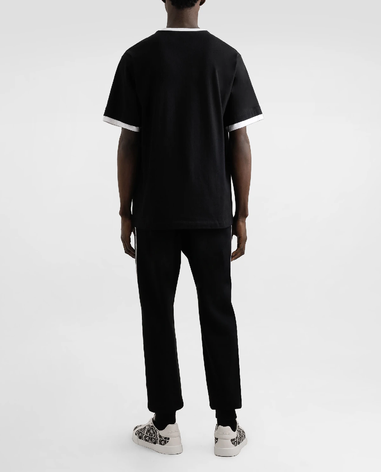 Czarne spodnie dresowe z logo - Image #3