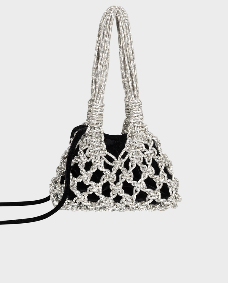 Błyszcząca torebka Ramini