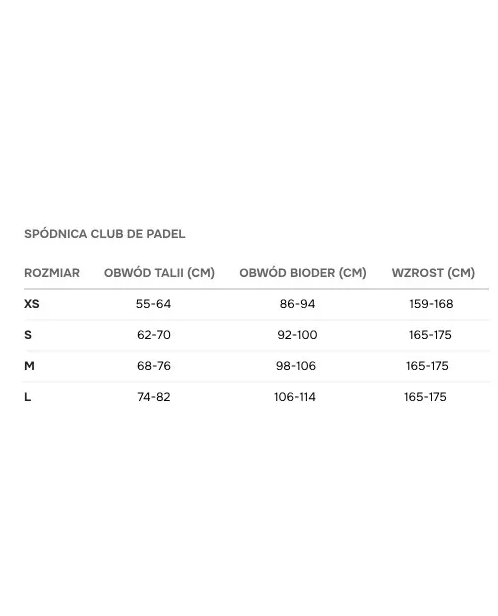 Czarna spódnica Club de Padel - Image #7