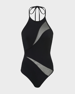 Strój jednoczęściowy z siateczką - Image #1