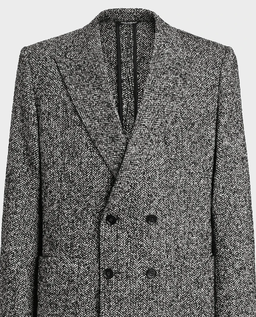 Dwurzędowa wełniana marynarka - Image #1