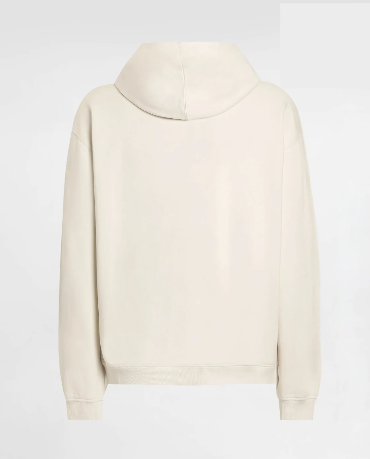 Kremowa bluza z kapturem - Image #1