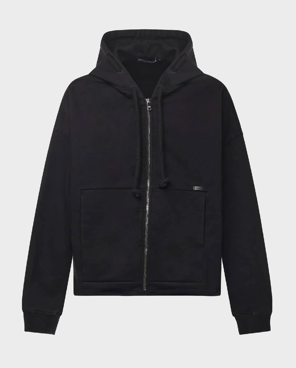 Czarna bluza z kapturem - Image #0