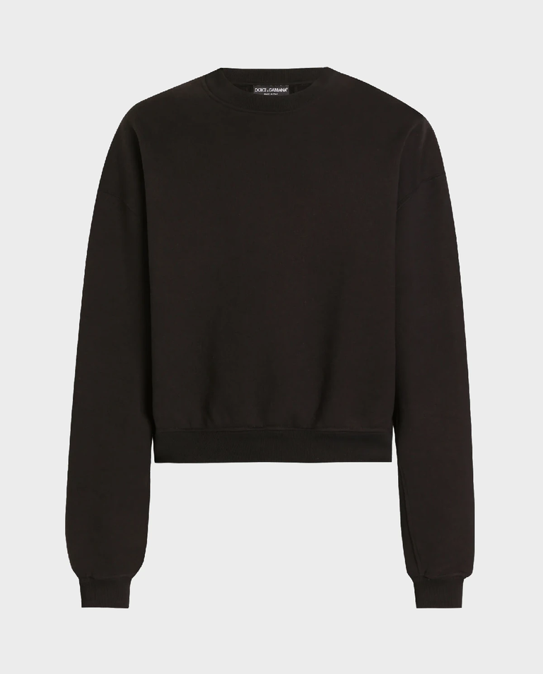 Czarna bawełniana bluza