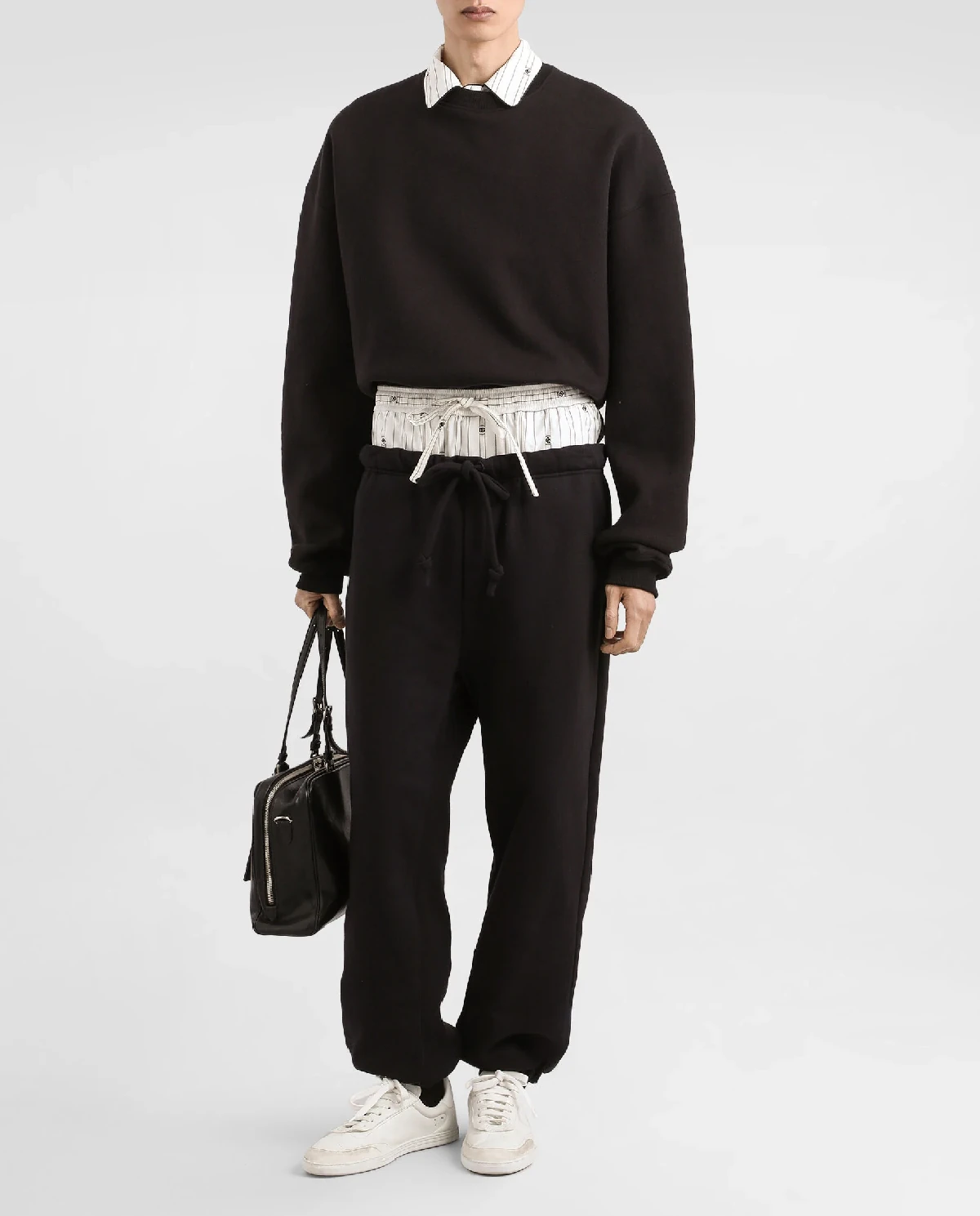 Czarna bawełniana bluza - Image #1