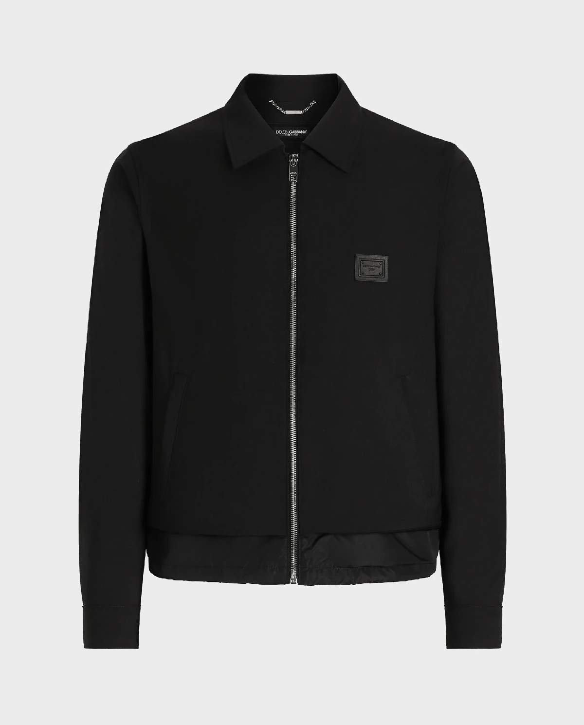 Czarna kurtka z logo - Image #0