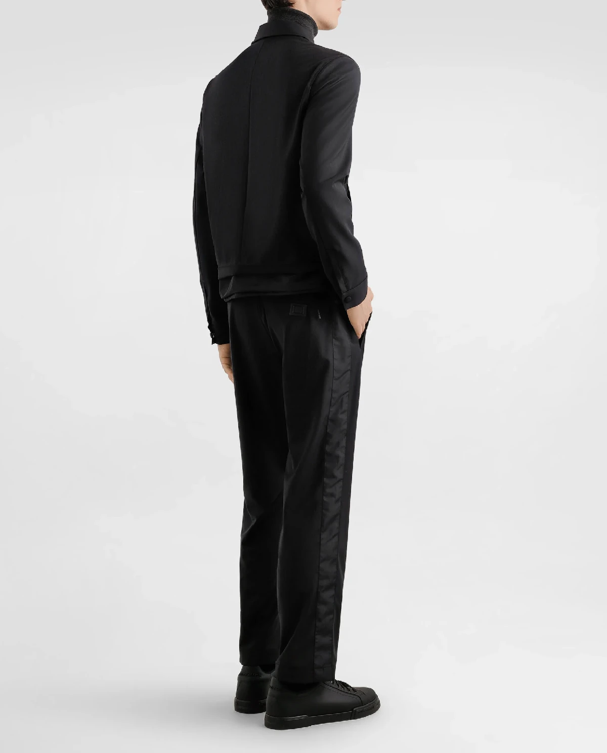 Czarna kurtka z logo - Image #2