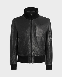 Czarna skórzana kurtka - Image #0