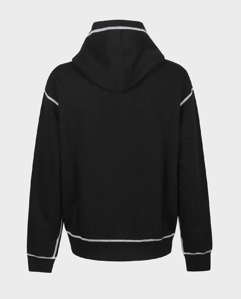 Czarna bluza z kapturem