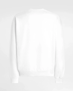 Biała bluza z nadrukiem - Image #1