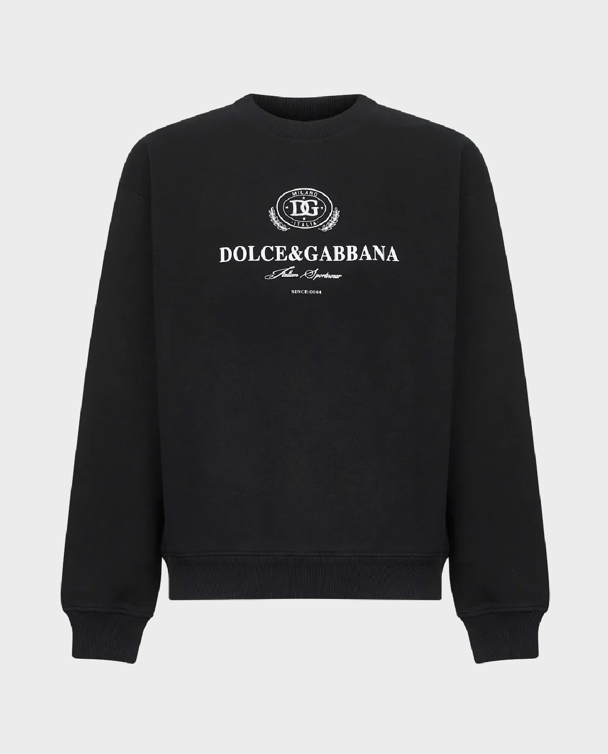 Czarna bluza z nadrukiem - Image #0