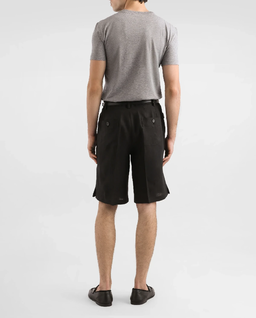 Szara koszulka nadrukowanym logo - Image #2