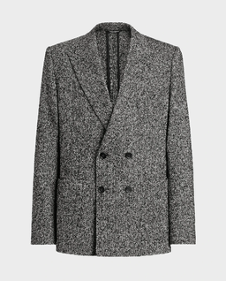 Dwurzędowa wełniana marynarka - Image #0