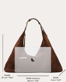 Zamszowa torba Pillow Hobo - Image #2