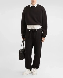 Czarne spodnie dresowe - Image #1