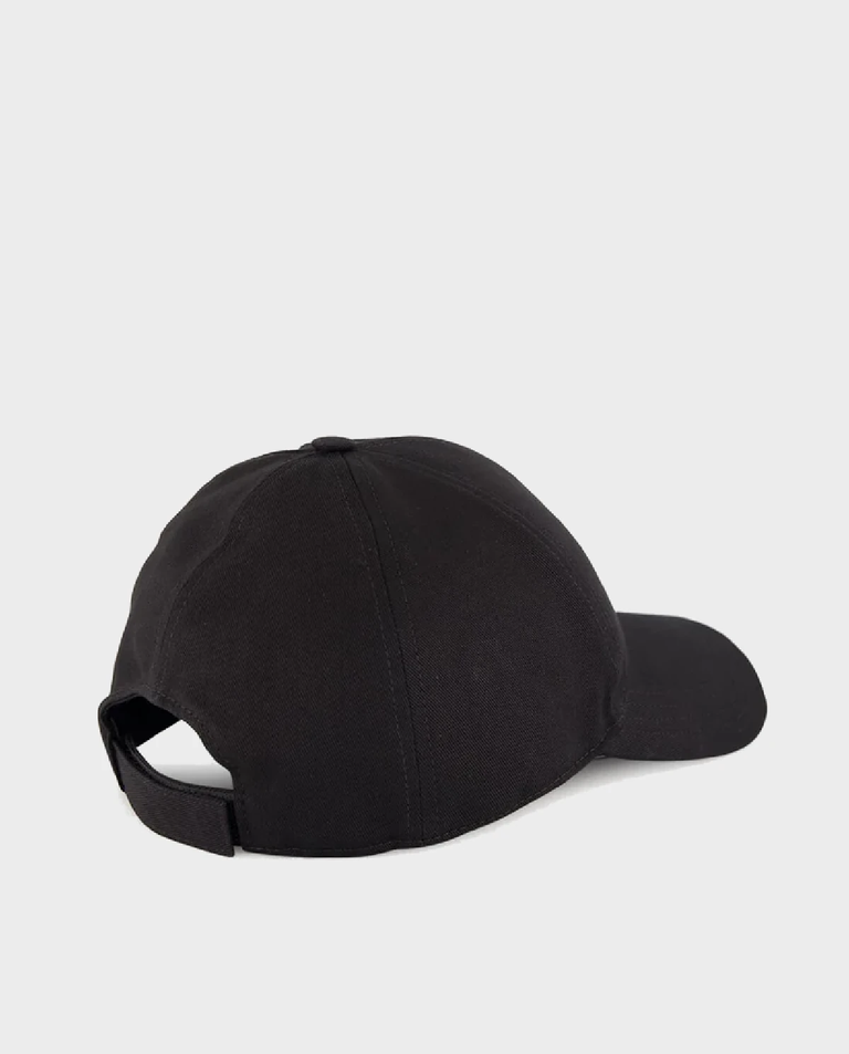 Czarna czapeczka z daszkiem Rapper