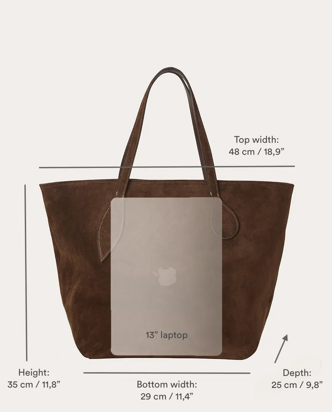 Zamszowa torba Sprout Tote - Image #3