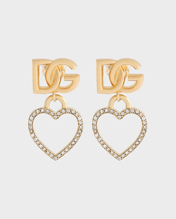 Kolczyki z serduszkami i logo - Image #0