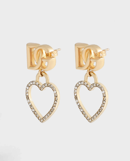 Kolczyki z serduszkami i logo - Image #3