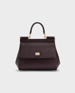 Burgundowa torebka Sicily Medium - Image #0