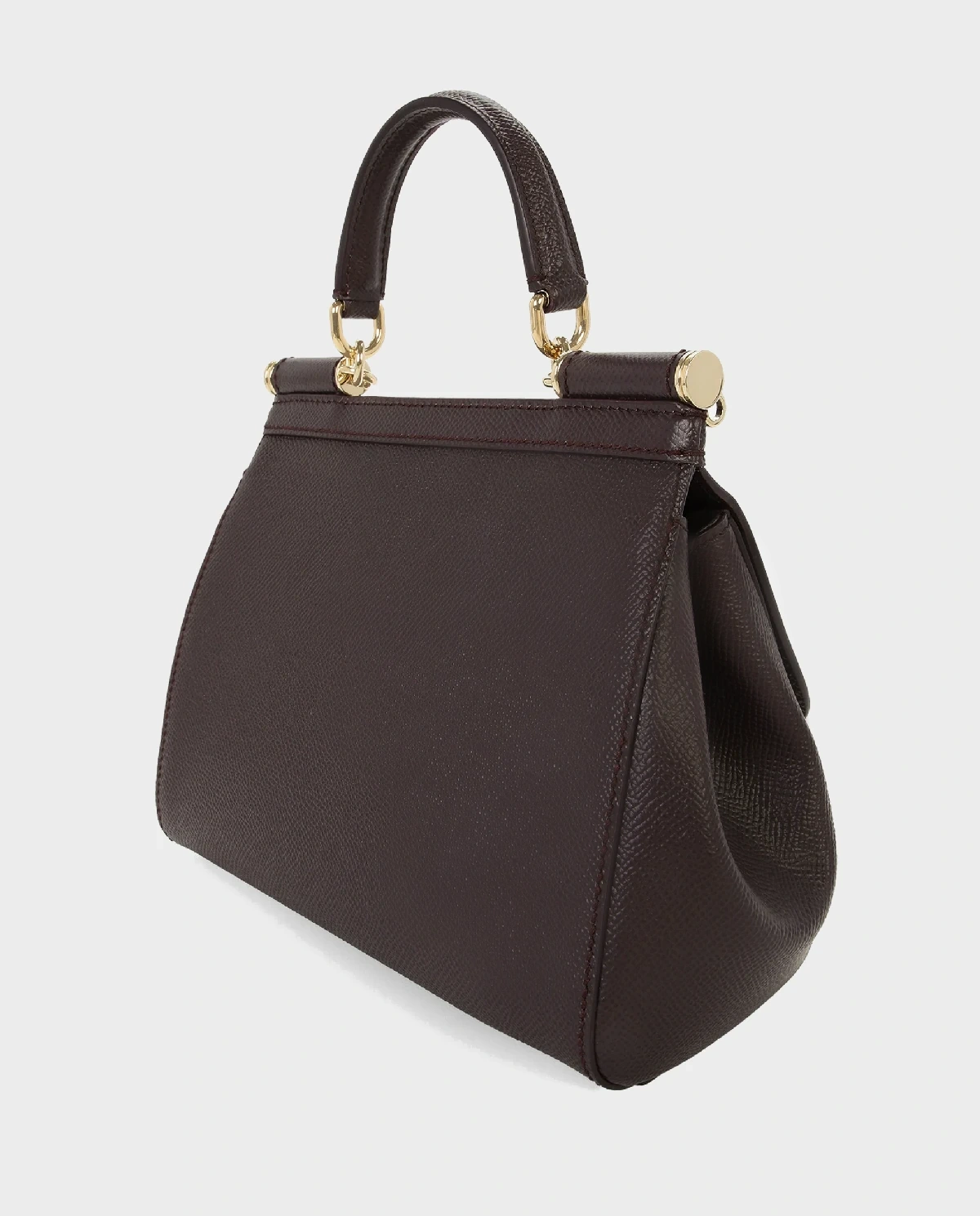 Burgundowa torebka Sicily Medium - Image #8