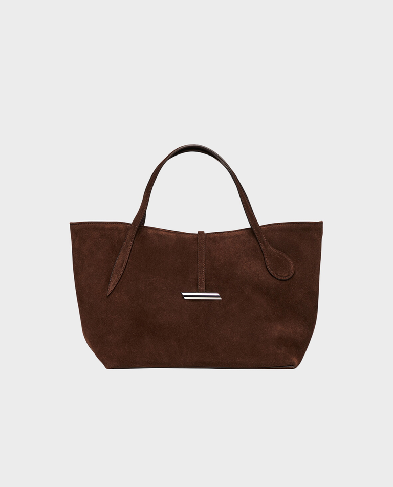 Brązowa torebka Petite Penne Tote