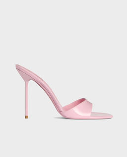 Różowe klapki na szpilce Lidia 105 - Image #0