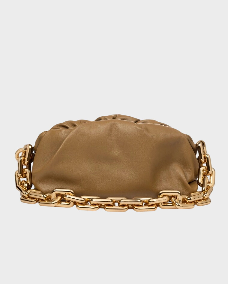 Brązowa torebka Chain Pouch