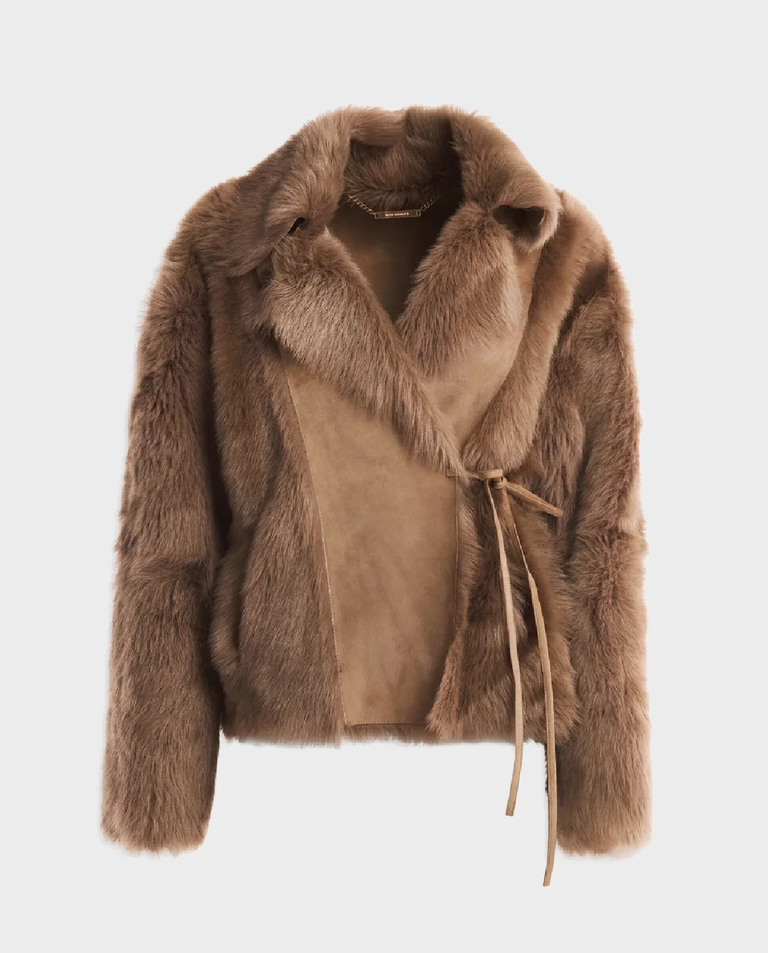 Kurtka z owczej skóry Verena