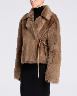 Kurtka z owczej skóry Verena - Image #2
